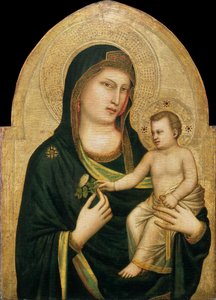マドンナと子供 作： Giotto di Bondone